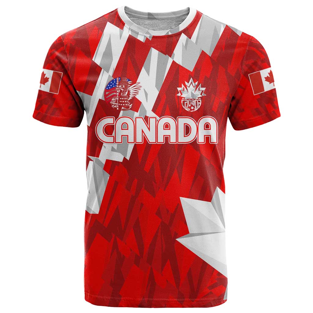 Canada Soccer 2024 T Shirt Canucks The Reds - Wonder Print Shop