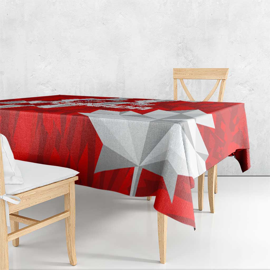 Canada Soccer 2024 Tablecloth Canucks The Reds - Wonder Print Shop