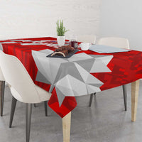Canada Soccer 2024 Tablecloth Canucks The Reds - Wonder Print Shop