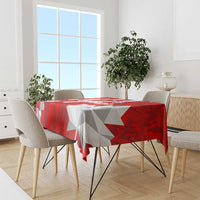 Canada Soccer 2024 Tablecloth Canucks The Reds - Wonder Print Shop