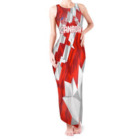 Canada Soccer 2024 Tank Maxi Dress Canucks The Reds - Wonder Print Shop