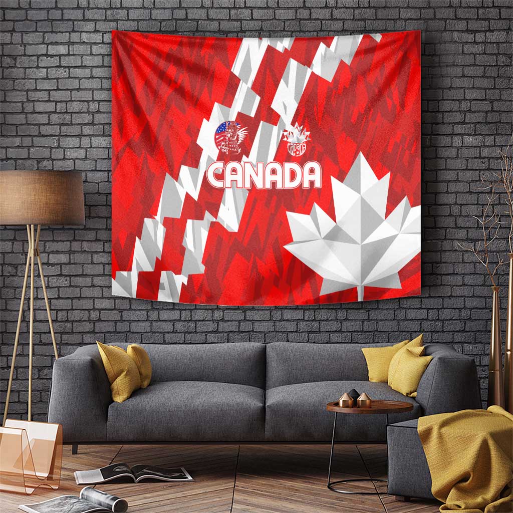 Canada Soccer 2024 Tapestry Canucks The Reds - Wonder Print Shop