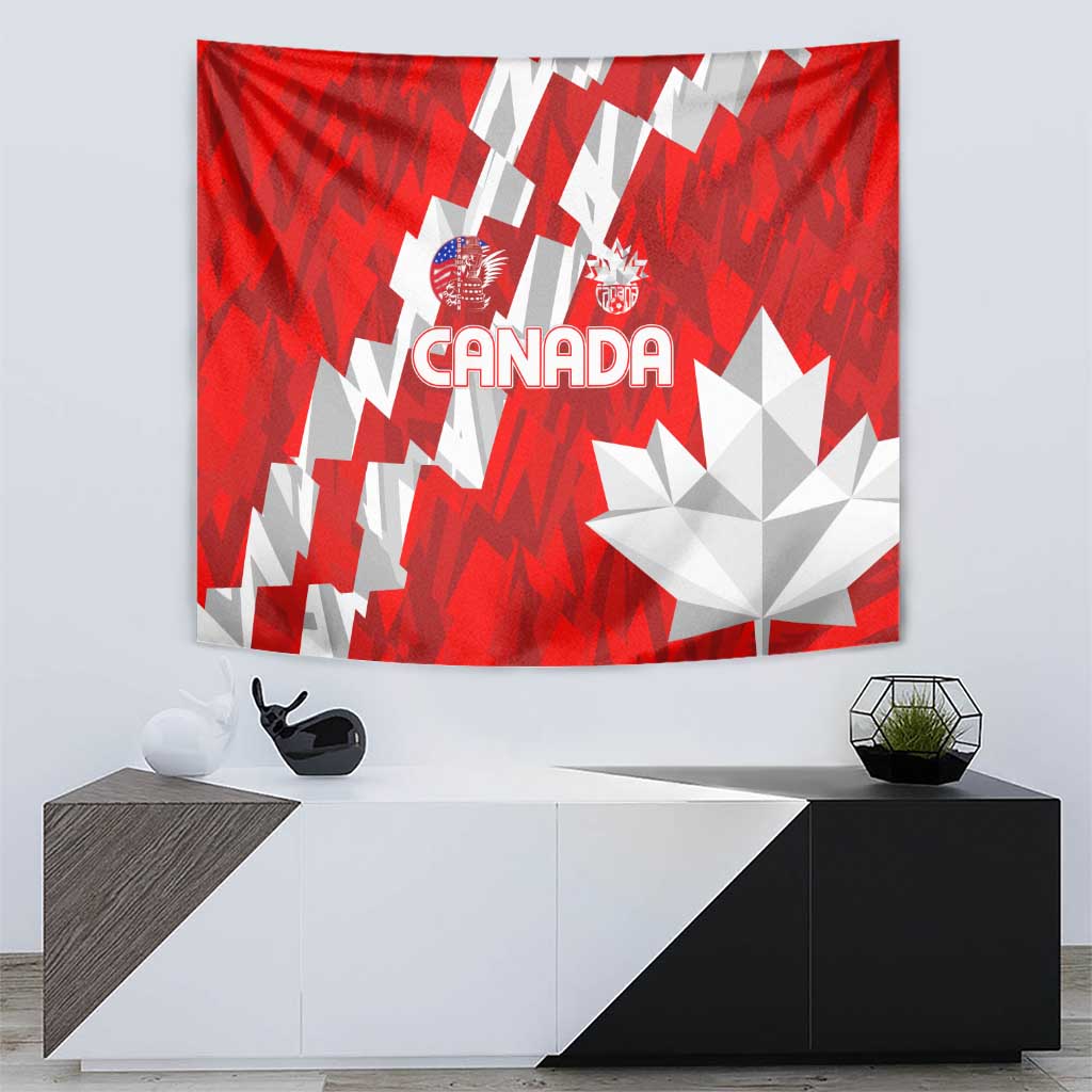 Canada Soccer 2024 Tapestry Canucks The Reds - Wonder Print Shop