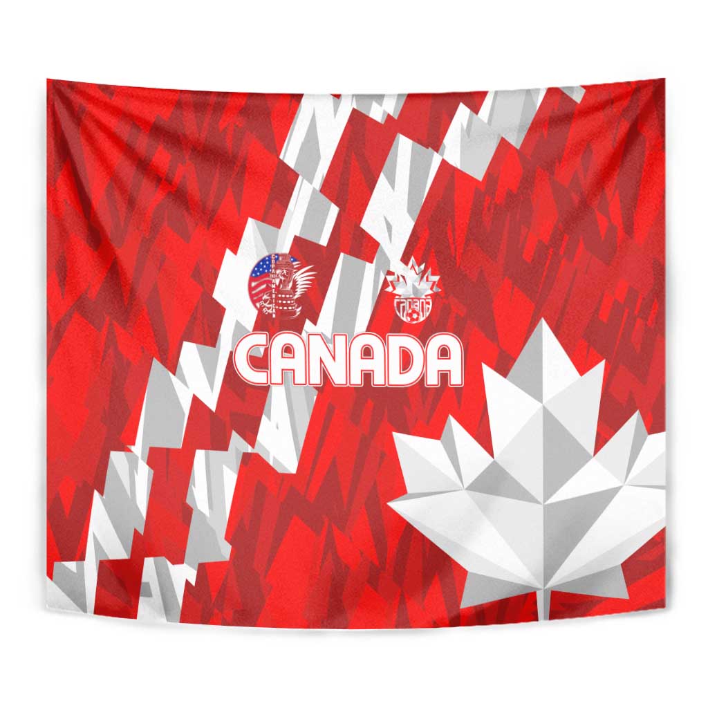 Canada Soccer 2024 Tapestry Canucks The Reds - Wonder Print Shop