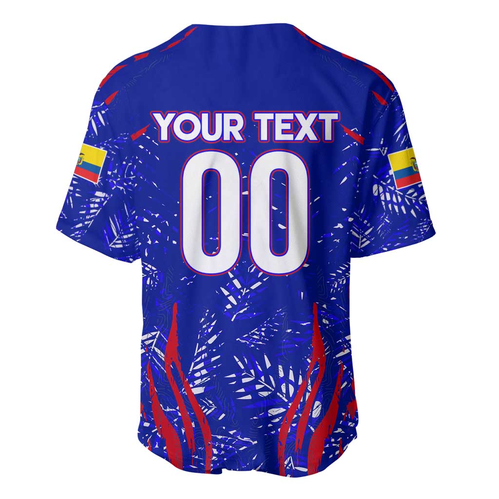 Ecuador Football 2024 Baseball Jersey La Tricolor - Wonder Print Shop