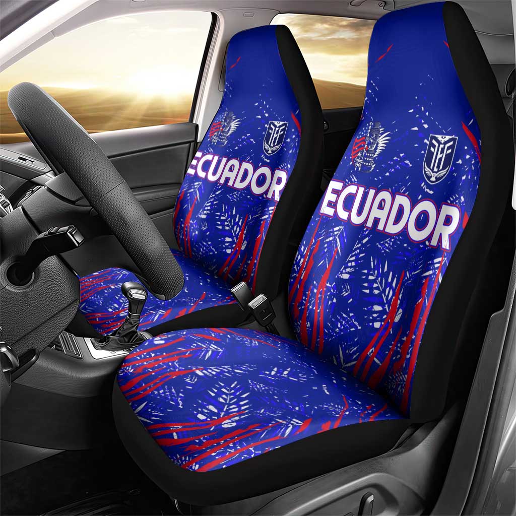 Ecuador Football 2024 Car Seat Cover La Tricolor - Wonder Print Shop