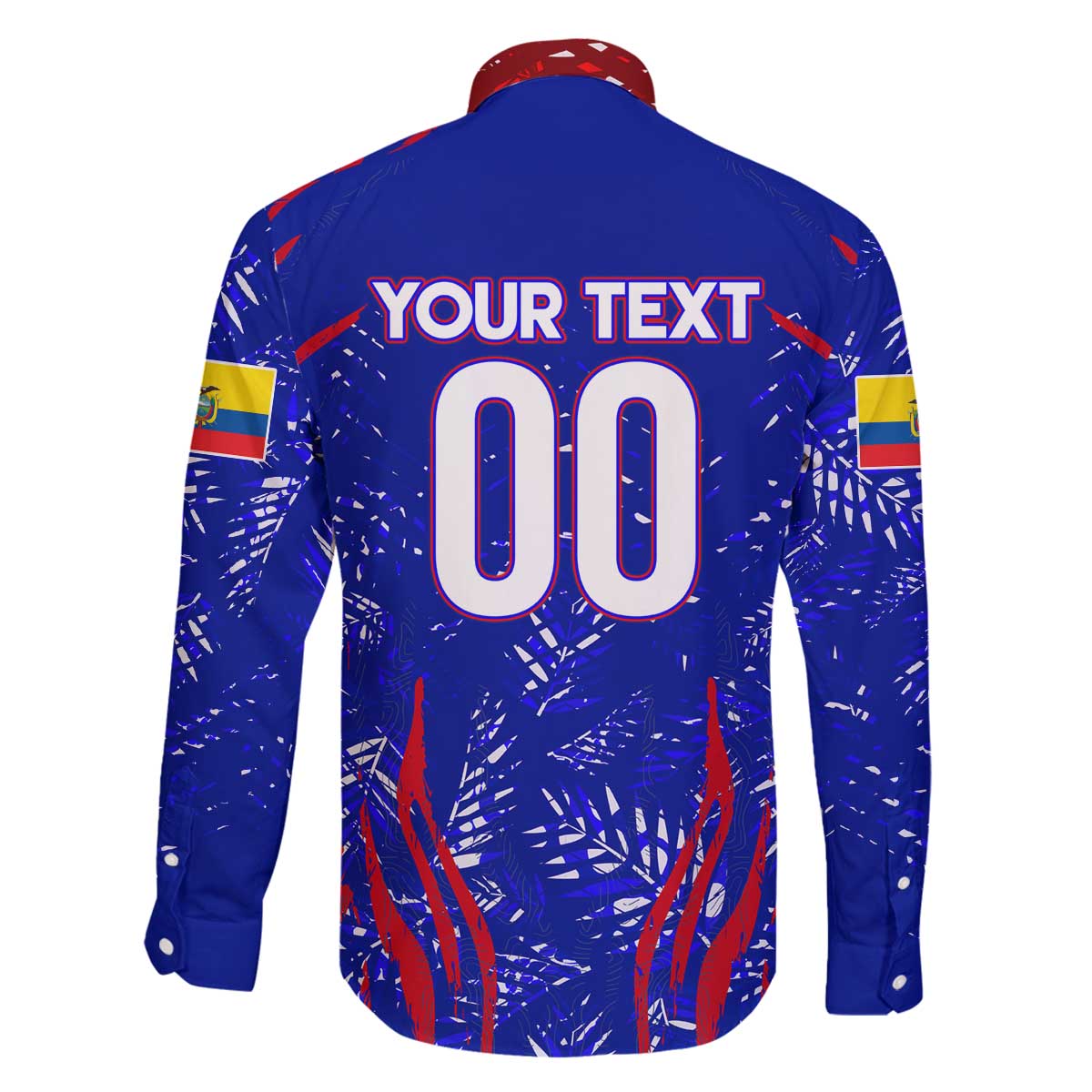 Ecuador Football 2024 Family Matching Off Shoulder Short Dress and Hawaiian Shirt La Tricolor - Wonder Print Shop