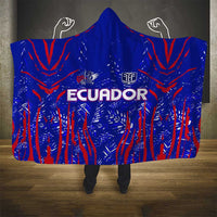 Ecuador Football 2024 Hooded Blanket La Tricolor