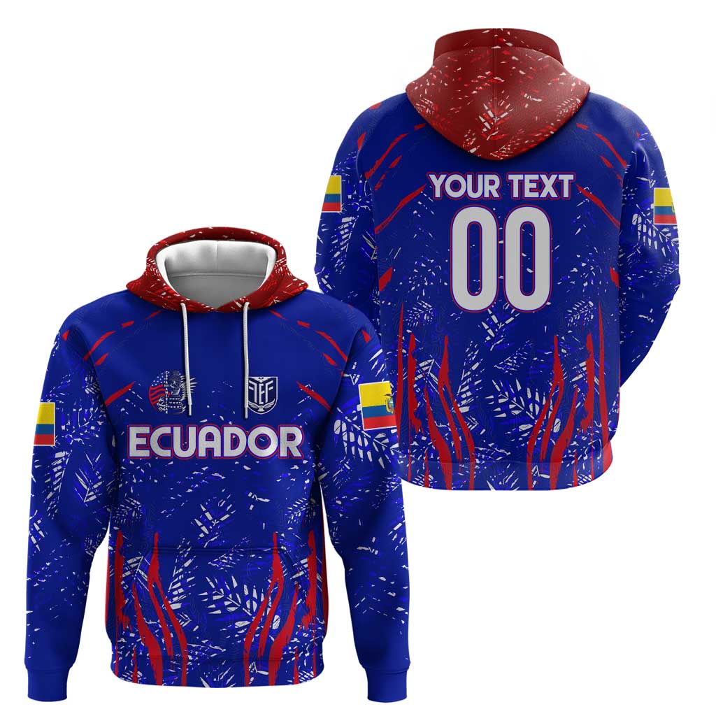 Ecuador Football 2024 Hoodie La Tricolor - Wonder Print Shop