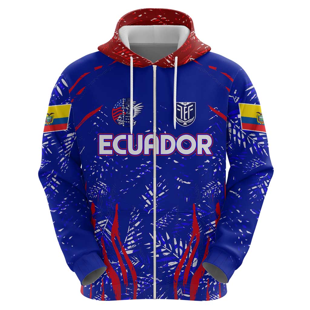 Ecuador Football 2024 Hoodie La Tricolor - Wonder Print Shop