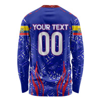 Ecuador Football 2024 Long Sleeve Shirt La Tricolor - Wonder Print Shop