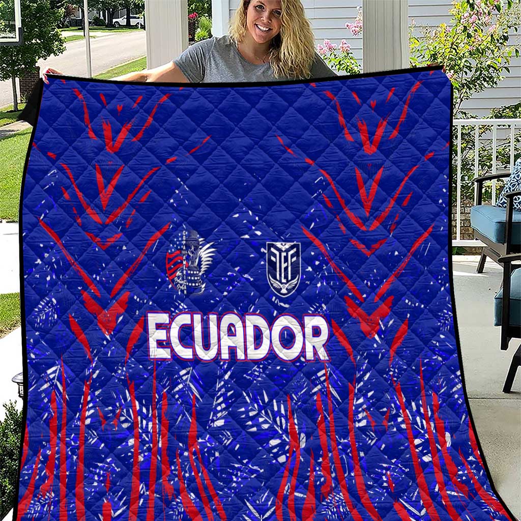 Ecuador Football 2024 Quilt La Tricolor - Wonder Print Shop