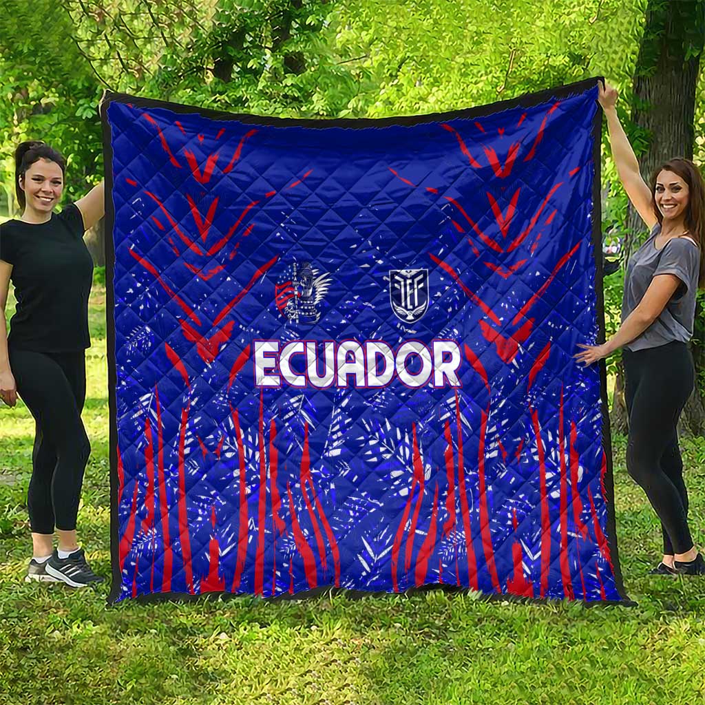 Ecuador Football 2024 Quilt La Tricolor - Wonder Print Shop