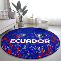Ecuador Football 2024 Round Carpet La Tricolor