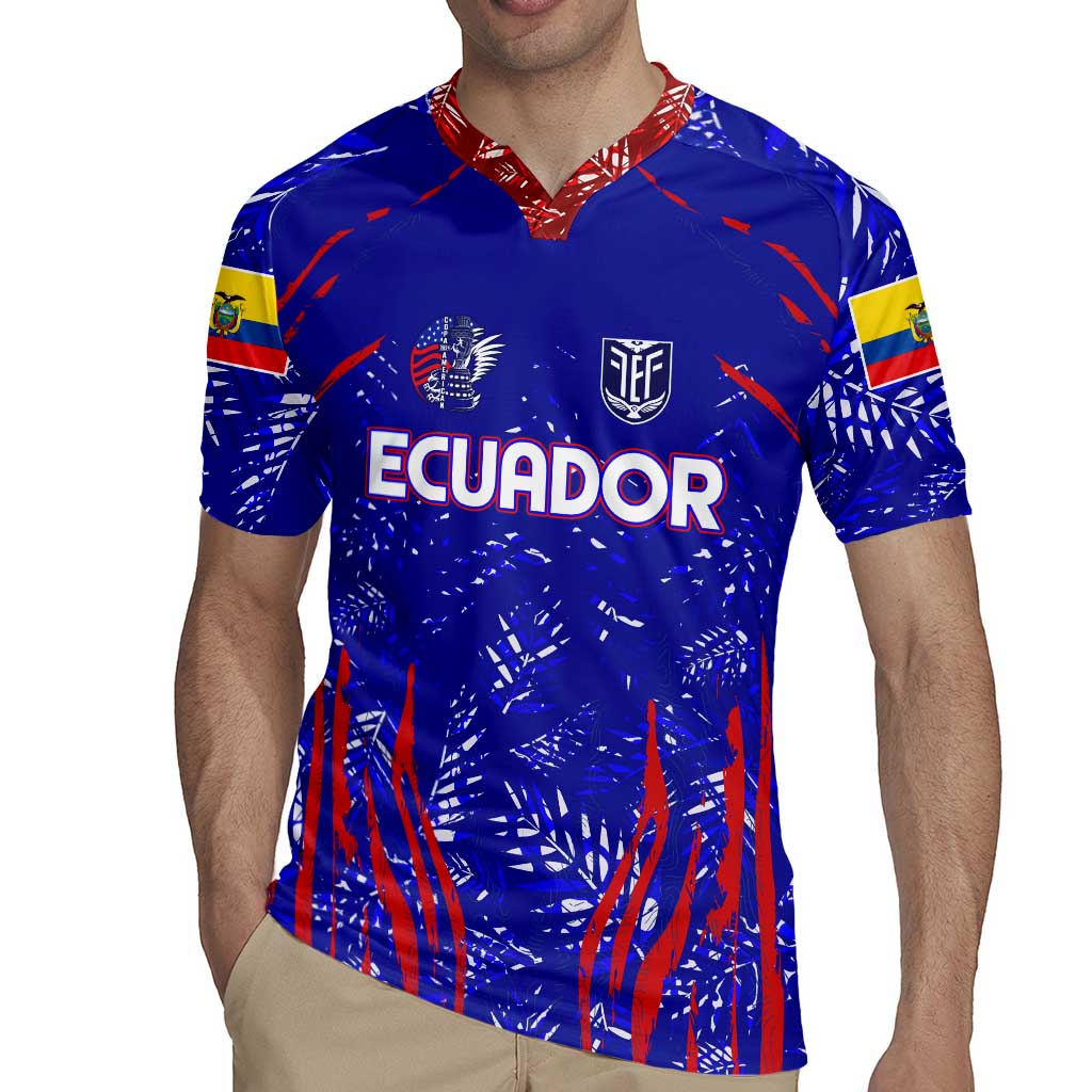 Ecuador Football 2024 Rugby Jersey La Tricolor - Wonder Print Shop