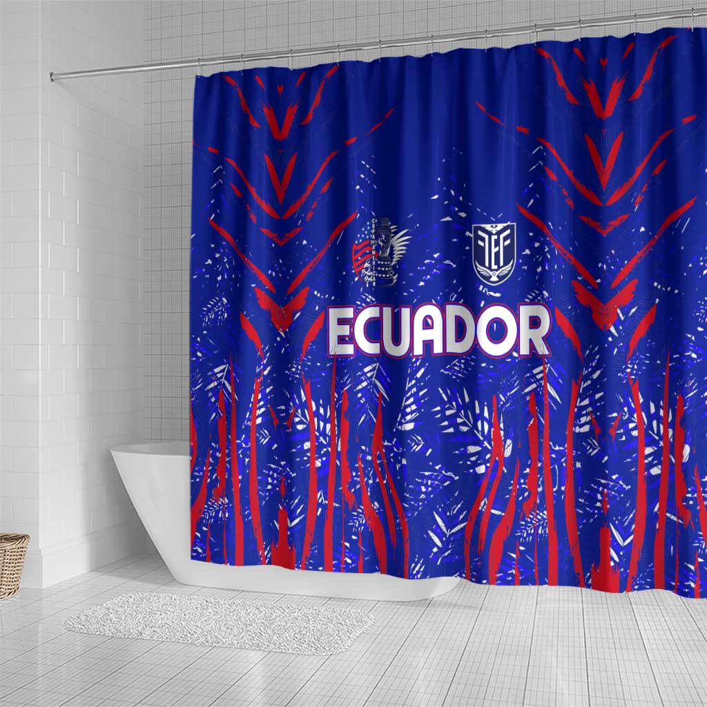 Ecuador Football 2024 Shower Curtain La Tricolor
