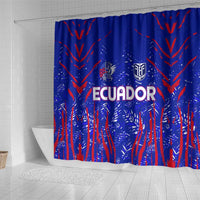 Ecuador Football 2024 Shower Curtain La Tricolor
