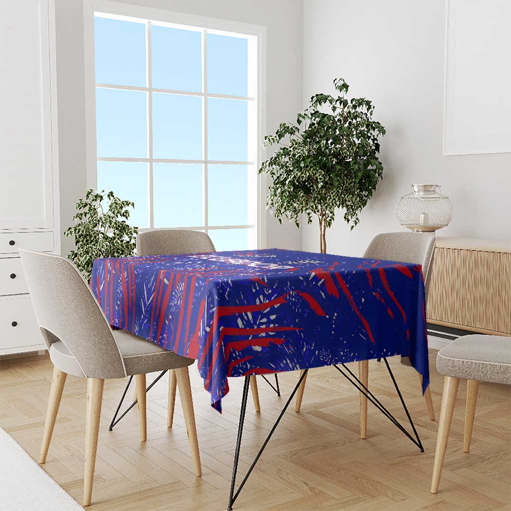 Ecuador Football 2024 Tablecloth La Tricolor - Wonder Print Shop