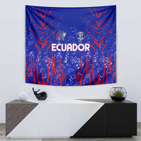 Ecuador Football 2024 Tapestry La Tricolor - Wonder Print Shop