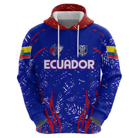 Ecuador Football 2024 Zip Hoodie La Tricolor - Wonder Print Shop