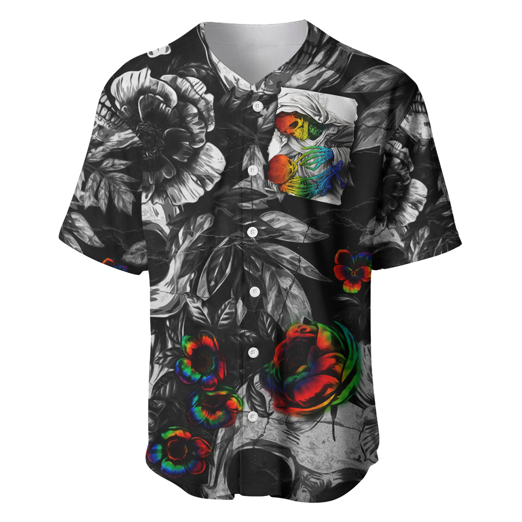 LGBT Baseball Jersey Lgbt We Are Born Of Love Love Is Our Mother - Wonder Print Shop