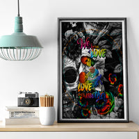 LGBT Canvas Wall Art Lgbt We Are Born Of Love Love Is Our Mother - Wonder Print Shop