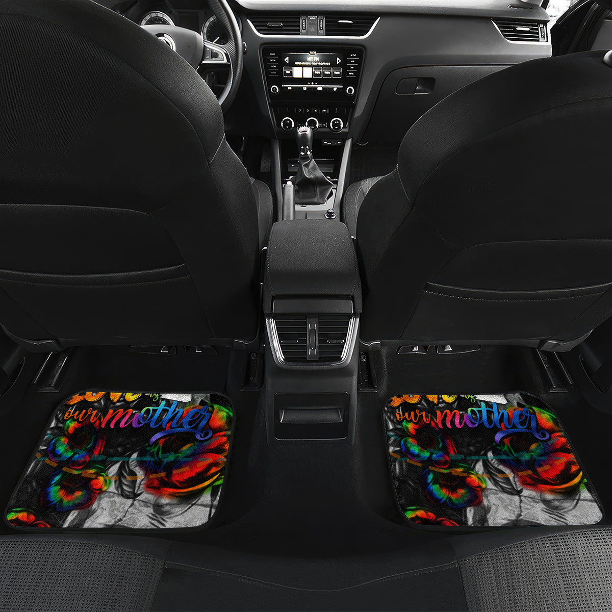 LGBT Car Mats Lgbt We Are Born Of Love Love Is Our Mother - Wonder Print Shop