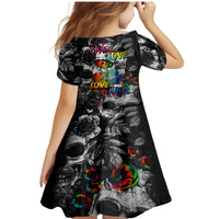 LGBT Family Matching Mermaid Dress and Hawaiian Shirt Lgbt We Are Born Of Love Love Is Our Mother - Wonder Print Shop