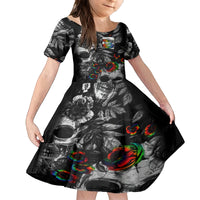 LGBT Family Matching Off Shoulder Maxi Dress and Hawaiian Shirt Lgbt We Are Born Of Love Love Is Our Mother - Wonder Print Shop