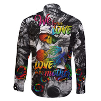 LGBT Family Matching Puletasi Dress and Hawaiian Shirt Lgbt We Are Born Of Love Love Is Our Mother - Wonder Print Shop