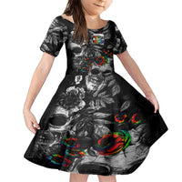 LGBT Family Matching Short Sleeve Bodycon Dress and Hawaiian Shirt Lgbt We Are Born Of Love Love Is Our Mother - Wonder Print Shop