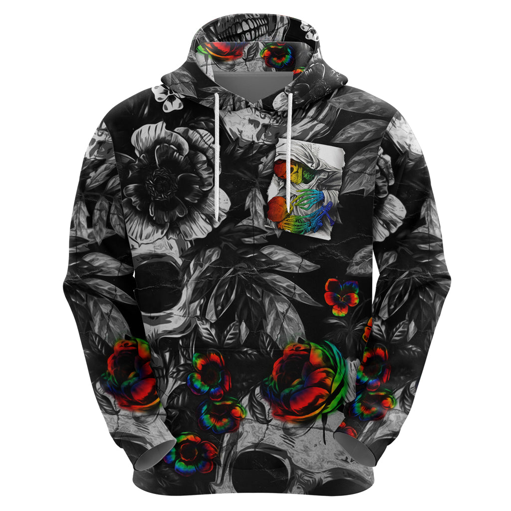 LGBT Hoodie Lgbt We Are Born Of Love Love Is Our Mother - Wonder Print Shop