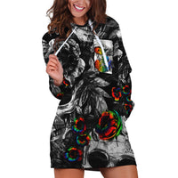 LGBT Hoodie Dress Lgbt We Are Born Of Love Love Is Our Mother - Wonder Print Shop