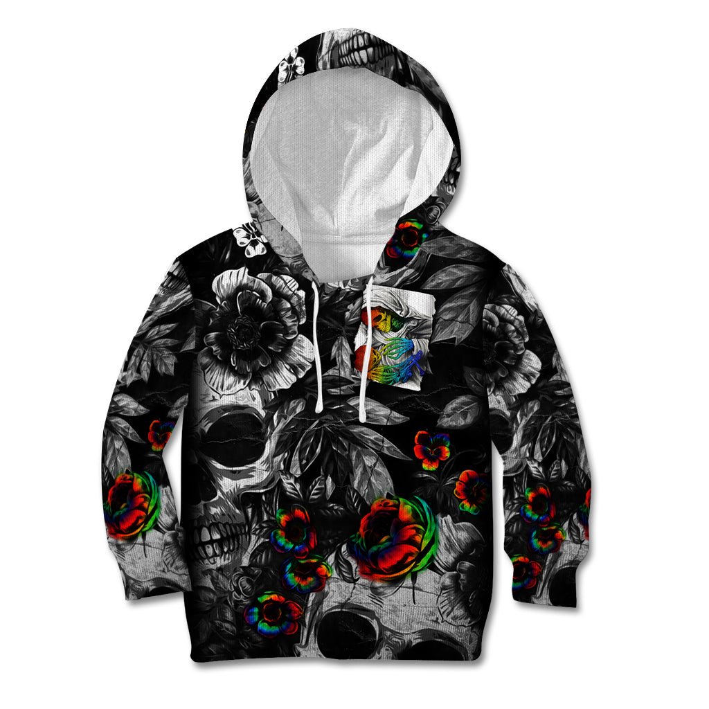 LGBT Kid Hoodie Lgbt We Are Born Of Love Love Is Our Mother - Wonder Print Shop