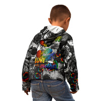 LGBT Kid Hoodie Lgbt We Are Born Of Love Love Is Our Mother - Wonder Print Shop