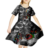 LGBT Kid Short Sleeve Dress Lgbt We Are Born Of Love Love Is Our Mother - Wonder Print Shop