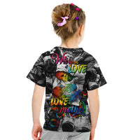 LGBT Kid T Shirt Lgbt We Are Born Of Love Love Is Our Mother - Wonder Print Shop