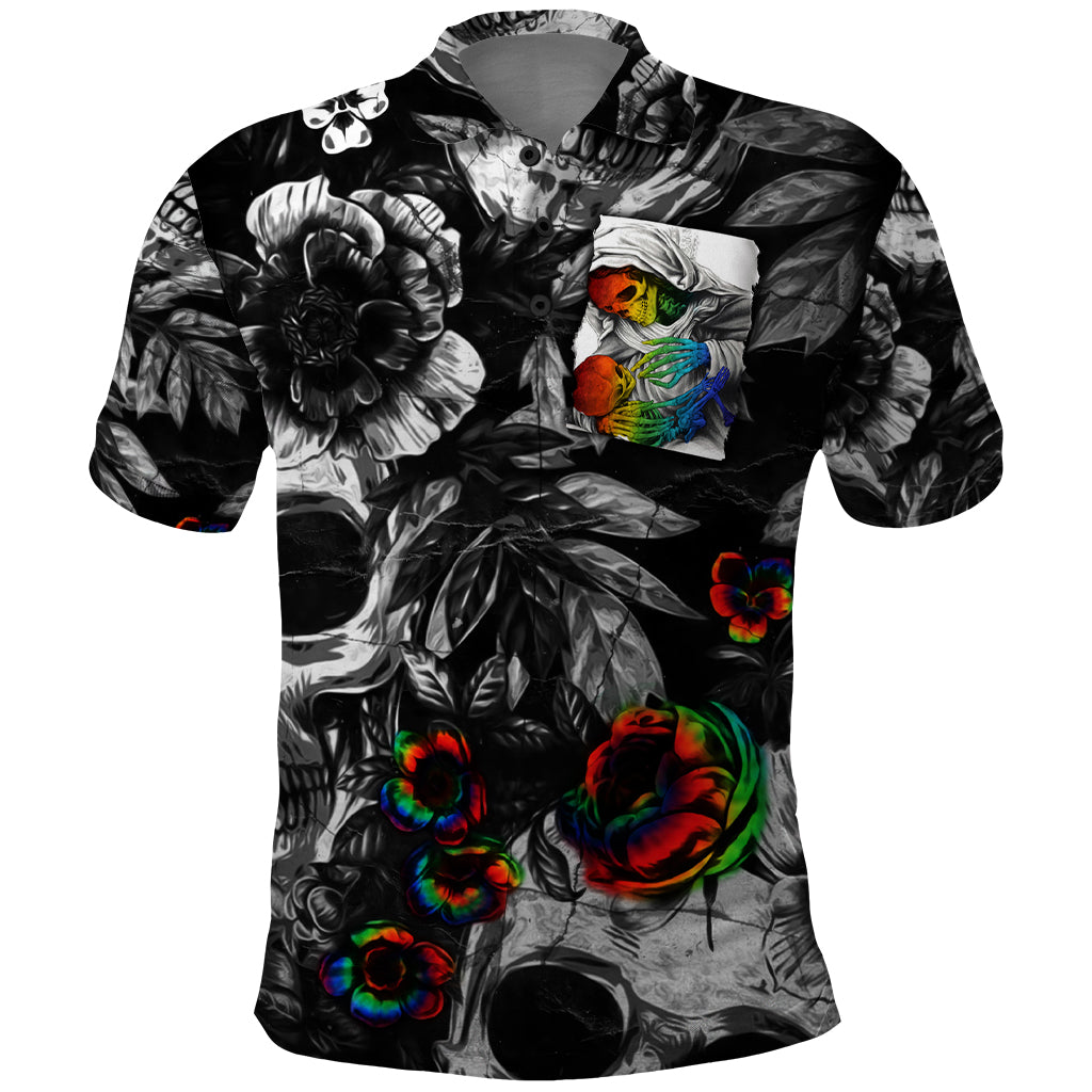 LGBT Polo Shirt Lgbt We Are Born Of Love Love Is Our Mother - Wonder Print Shop