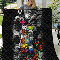 LGBT Quilt Lgbt We Are Born Of Love Love Is Our Mother - Wonder Print Shop