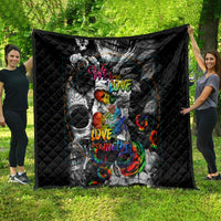 LGBT Quilt Lgbt We Are Born Of Love Love Is Our Mother - Wonder Print Shop