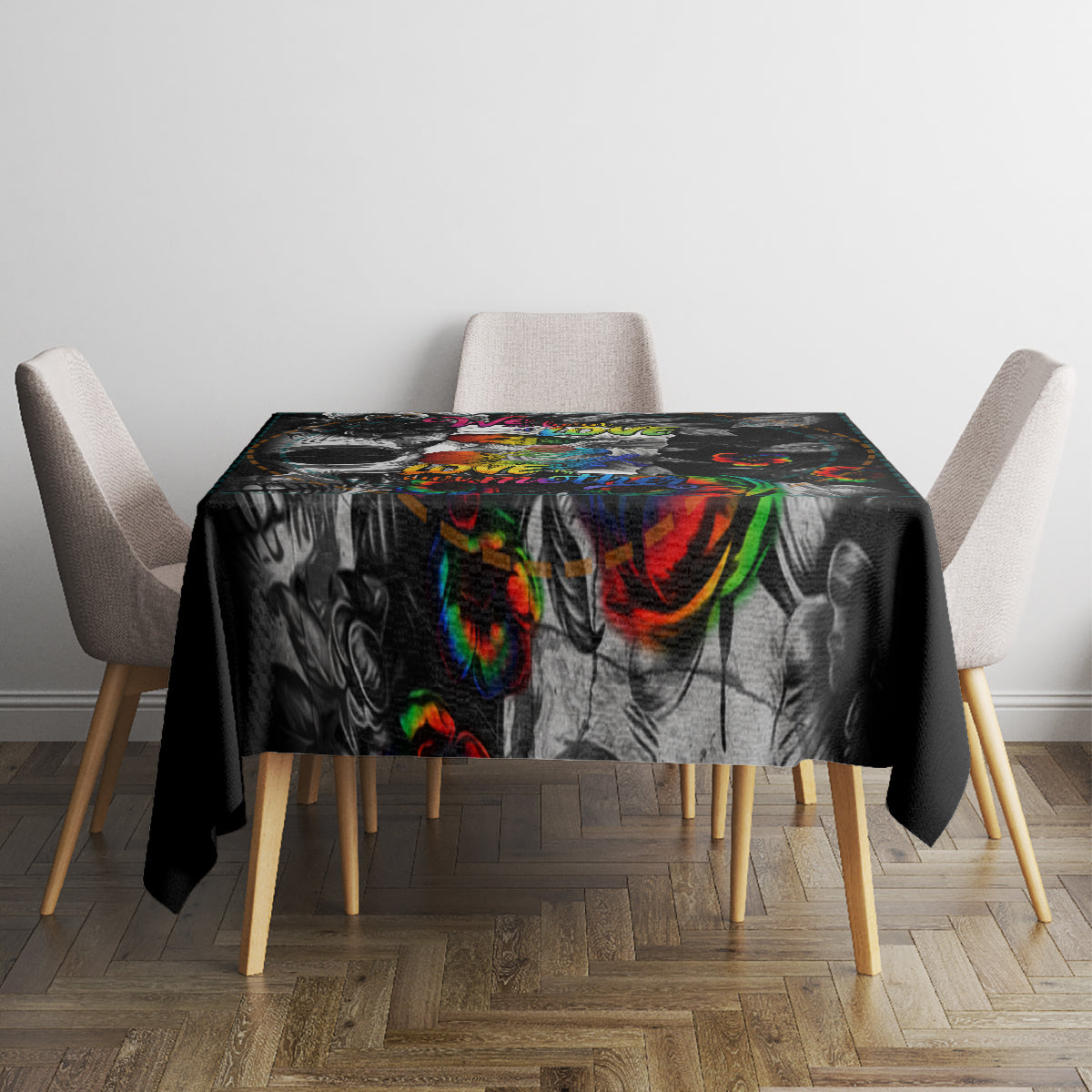 LGBT Tablecloth Lgbt We Are Born Of Love Love Is Our Mother - Wonder Print Shop