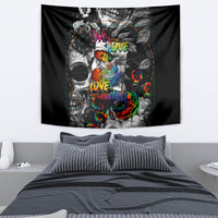 LGBT Tapestry Lgbt We Are Born Of Love Love Is Our Mother - Wonder Print Shop