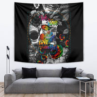LGBT Tapestry Lgbt We Are Born Of Love Love Is Our Mother - Wonder Print Shop