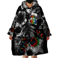 LGBT Wearable Blanket Hoodie Lgbt We Are Born Of Love Love Is Our Mother - Wonder Print Shop