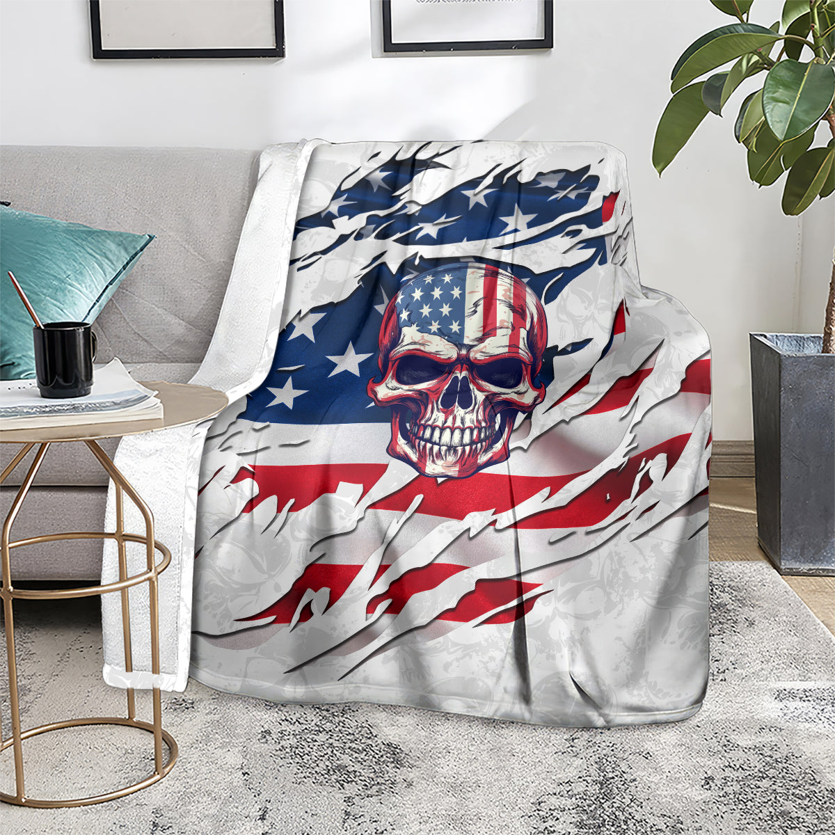 american-flag-skull-blanket