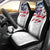 American Flag Skull Car Seat Cover - Wonder Print Shop