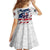 American Flag Skull Family Matching Summer Maxi Dress and Hawaiian Shirt - Wonder Print Shop