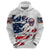 American Flag Skull Hoodie - Wonder Print Shop