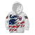 American Flag Skull Kid Hoodie - Wonder Print Shop