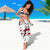 American Flag Skull Sarong - Wonder Print Shop